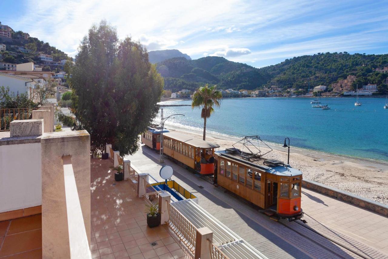 Sa Caleta Villa Port De Soller Bagian luar foto